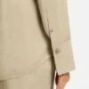Regular-fit blouse with concealed closure