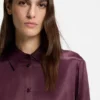 Regular-fit blouse with lace details
