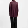 Regular-fit blouse with lace details