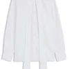Regular-fit blouse with tie collar