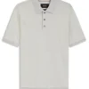 Regular Fit cotton-silk polo shirt with mercerised finish Regular Fit cotton-silk polo shirt with mercerised finish