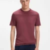 Regular-fit cotton T-shirt with modern logo