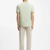 Regular-fit cotton T-shirt with modern logo