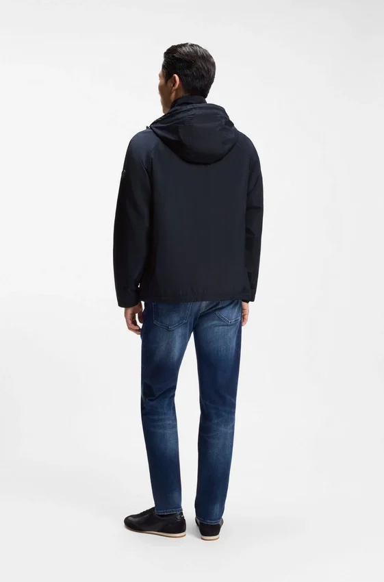 Regular-fit hooded jacket with water-repellent finish Regular-fit hooded jacket with water-repellent finish