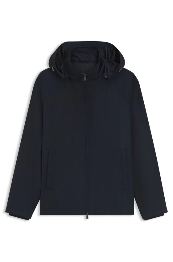 Regular-fit hooded jacket with water-repellent finish Regular-fit hooded jacket with water-repellent finish