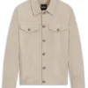Regular-fit jacket in nappalan suede Regular-fit jacket in nappalan suede