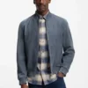 Regular-fit jacket in suede