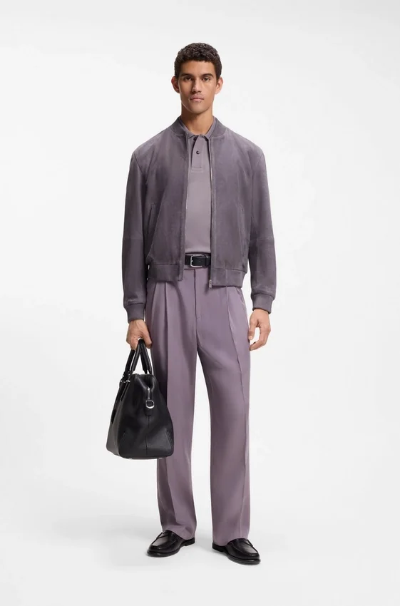 Regular-fit jacket in suede Regular-fit jacket in suede
