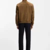 Regular-fit jacket in suede