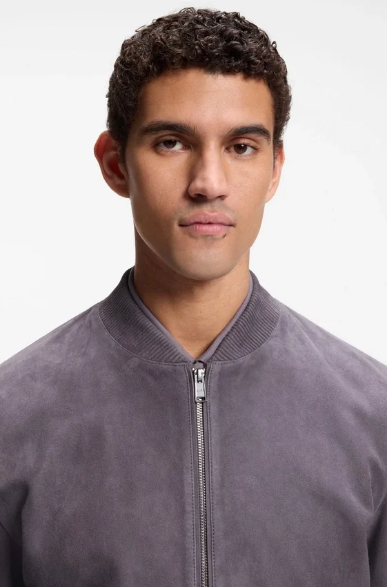 Regular-fit jacket in suede Regular-fit jacket in suede