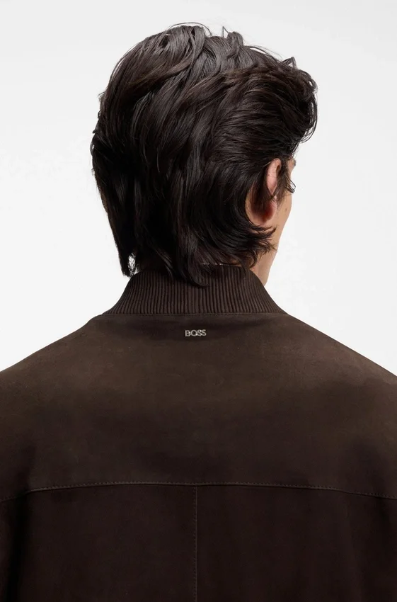 Regular-fit jacket in suede Regular-fit jacket in suede