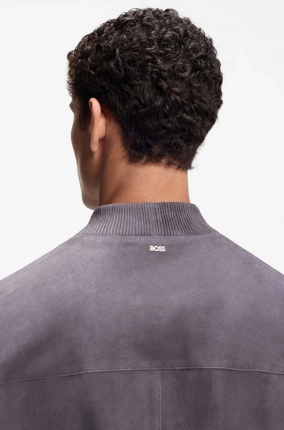 Regular-fit jacket in suede Regular-fit jacket in suede