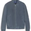 Regular-fit jacket in suede
