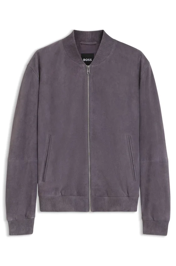 Regular-fit jacket in suede Regular-fit jacket in suede