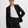 Regular-fit jacket in virgin wool Regular-fit jacket in virgin wool