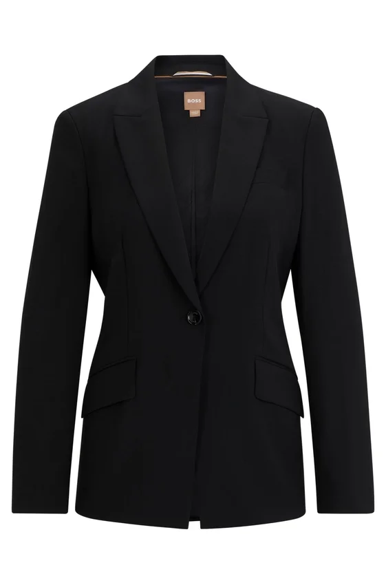 Regular-fit jacket in virgin wool Regular-fit jacket in virgin wool