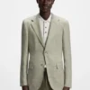 Regular-fit jacket with micro pattern