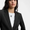 Regular-fit jacket with notch lapels Regular-fit jacket with notch lapels