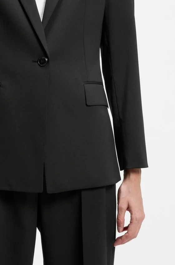 Regular-fit jacket with notch lapels Regular-fit jacket with notch lapels