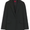 Regular-fit jacket with notch lapels Regular-fit jacket with notch lapels