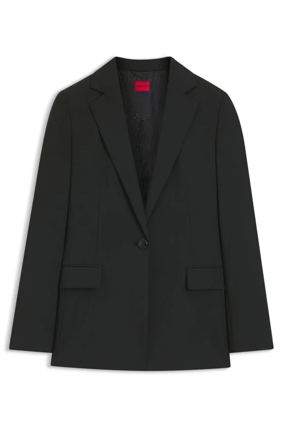 Regular-fit jacket with notch lapels Regular-fit jacket with notch lapels