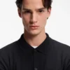 Regular-fit jacket with ribbed trims Regular-fit jacket with ribbed trims