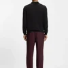 Regular-fit jacket with ribbed trims Regular-fit jacket with ribbed trims