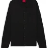 Regular-fit jacket with ribbed trims Regular-fit jacket with ribbed trims