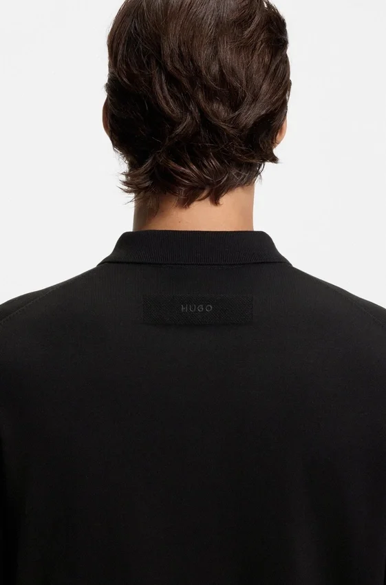 Regular-fit jacket with ribbed trims Regular-fit jacket with ribbed trims