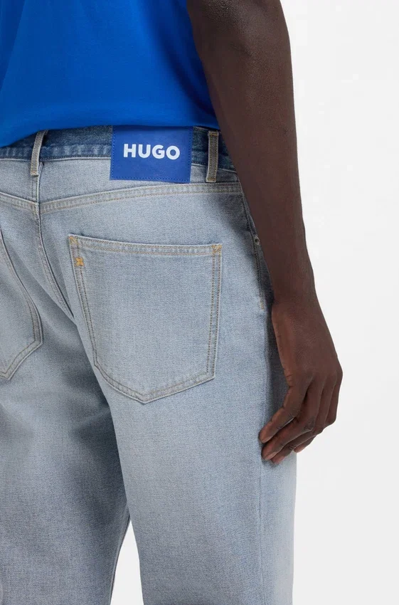 Regular-fit jeans in inside-out denim Regular-fit jeans in inside-out denim