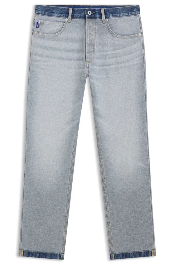 Regular-fit jeans in inside-out denim Regular-fit jeans in inside-out denim