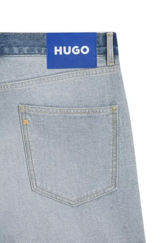 Regular-fit jeans in inside-out denim Regular-fit jeans in inside-out denim