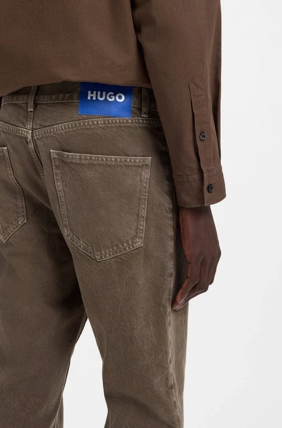 Regular-fit jeans in washed denim Regular-fit jeans in washed denim