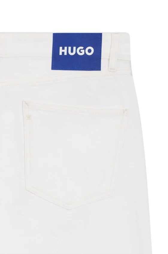 Regular-fit jeans in white denim Regular-fit jeans in white denim