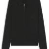 Regular-fit knit jacket with zip front