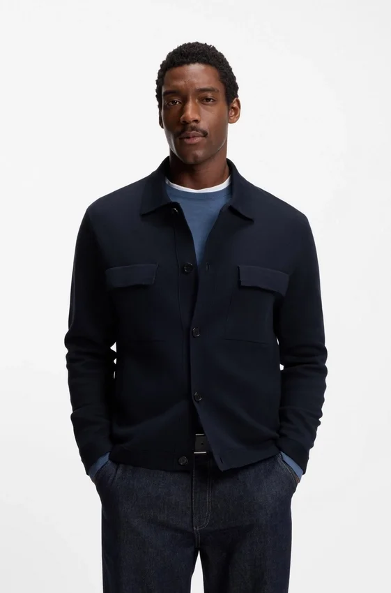 Regular-fit overshirt in cotton Regular-fit overshirt in cotton
