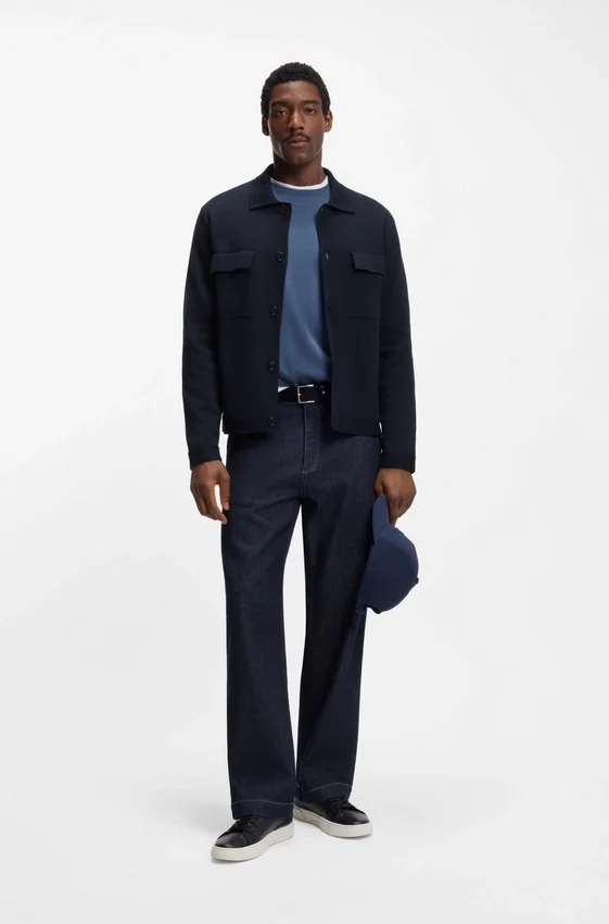 Regular-fit overshirt in cotton Regular-fit overshirt in cotton