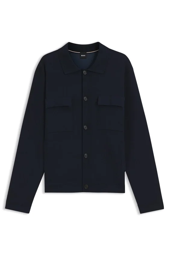 Regular-fit overshirt in cotton Regular-fit overshirt in cotton