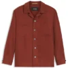 Regular-fit overshirt in wrinkle-resistant linen Regular-fit overshirt in wrinkle-resistant linen
