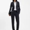 Regular-fit pants in Italian-made virgin wool