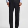 Regular-fit pants in virgin-wool serge Regular-fit pants in virgin-wool serge