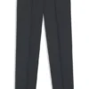 Regular-fit pants in virgin-wool serge Regular-fit pants in virgin-wool serge
