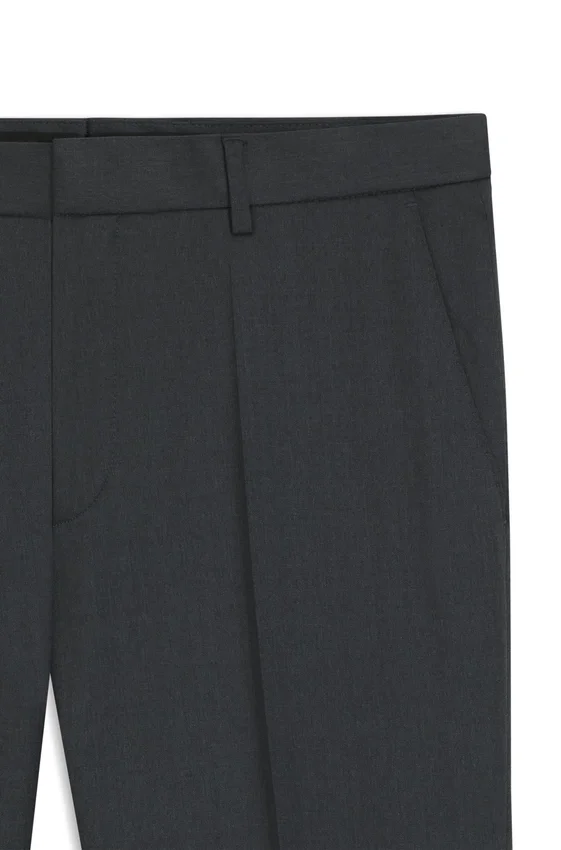Regular-fit pants in virgin-wool serge Regular-fit pants in virgin-wool serge