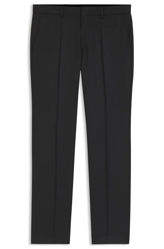Regular-fit pants in virgin-wool serge Regular-fit pants in virgin-wool serge