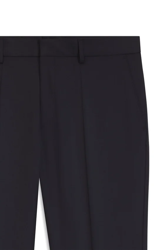 Regular-fit pants in virgin-wool serge Regular-fit pants in virgin-wool serge