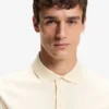 Regular-fit polo shirt in mercerized Italian cotton Regular-fit polo shirt in mercerized Italian cotton