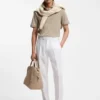 Regular-fit polo shirt in mercerized Italian cotton Regular-fit polo shirt in mercerized Italian cotton