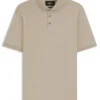 Regular-fit polo shirt in mercerized Italian cotton Regular-fit polo shirt in mercerized Italian cotton