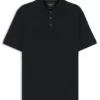 Regular-fit polo shirt in mercerized Italian cotton Regular-fit polo shirt in mercerized Italian cotton