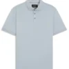 Regular-fit polo shirt in mercerized Italian cotton Regular-fit polo shirt in mercerized Italian cotton